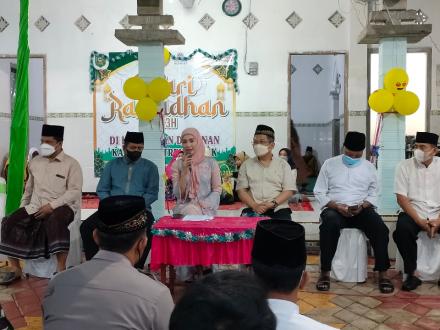 Peresmian Mushola Nurul Iman bersama Bu Novita