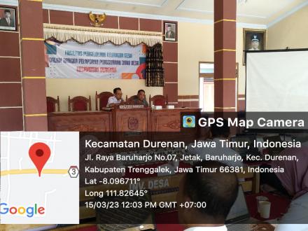 Kegiatan Fasilitasi Pengelolaan Keuangan Desa oleh Kecamatan Durenan