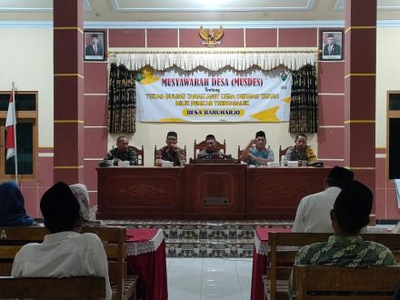 Musyawarah Desa (MUSDES) Tukar Guling Tanah Kas Desa Baruharjo