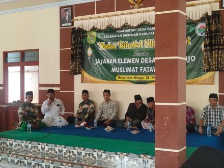 Halal bihalal Elemen Desa Baruharjo 