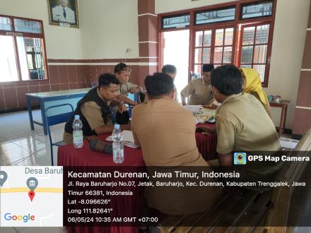 Pembinaan dan Pengawasan Penyelenggaraan Pemerintah Desa Baruharjo