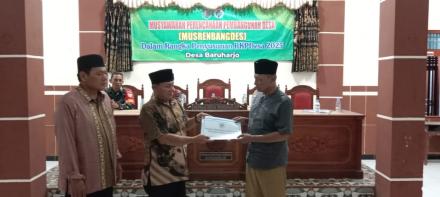 Musrenbangdes dalam rangka Penyusunan RKPDes Tahun 2025