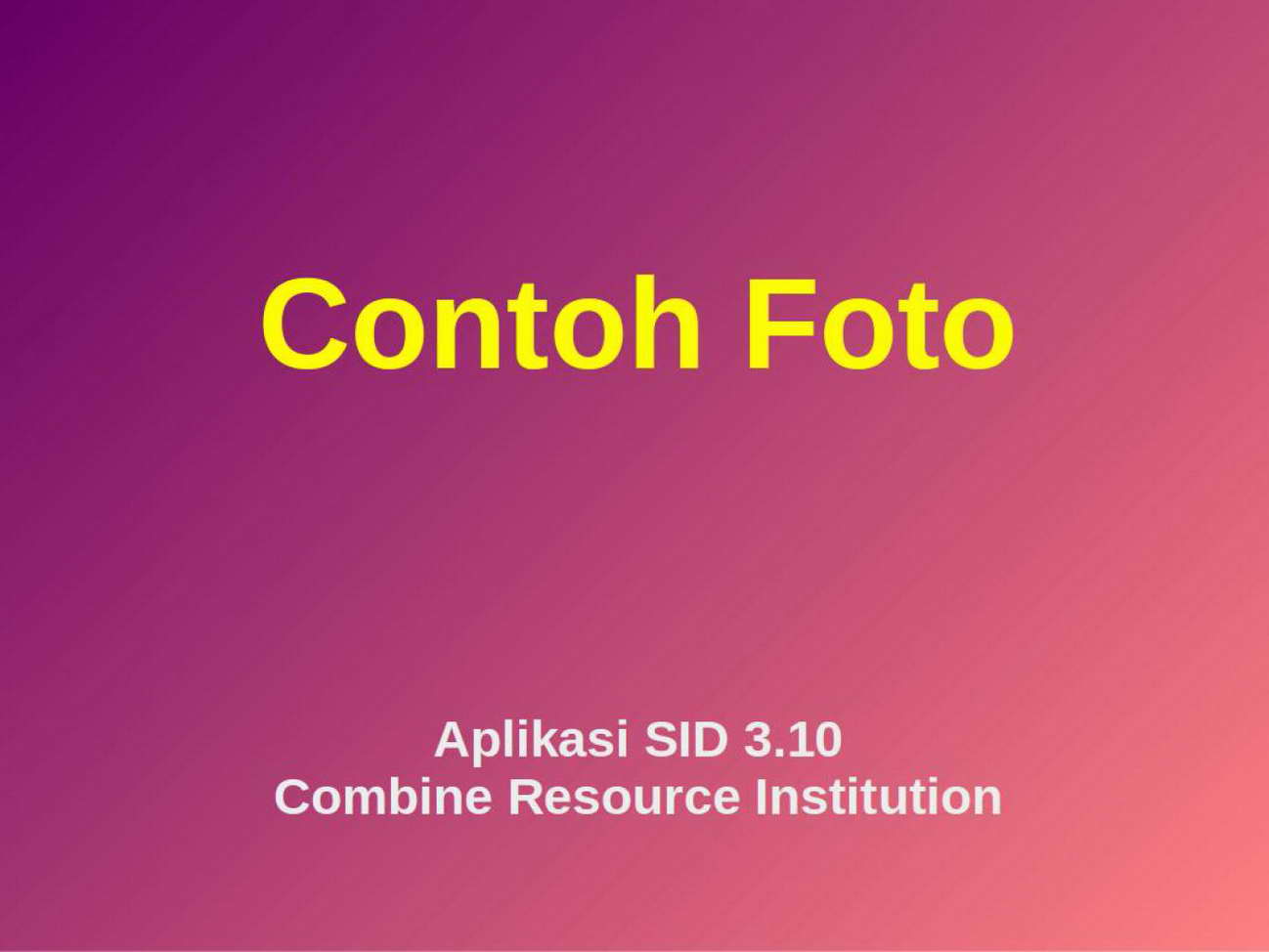 Website Desa BARUHARJO